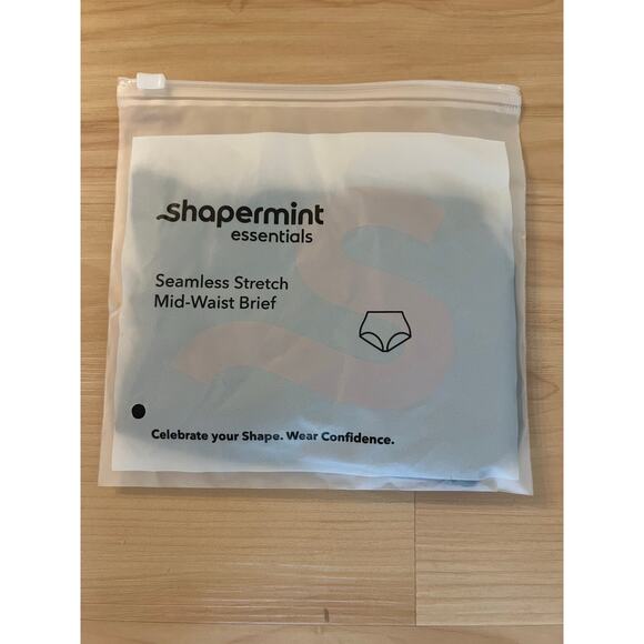 2-Pack Shapermint Seamless Stretch Mid-Waist Brief/Panties - Picture 6 of 10